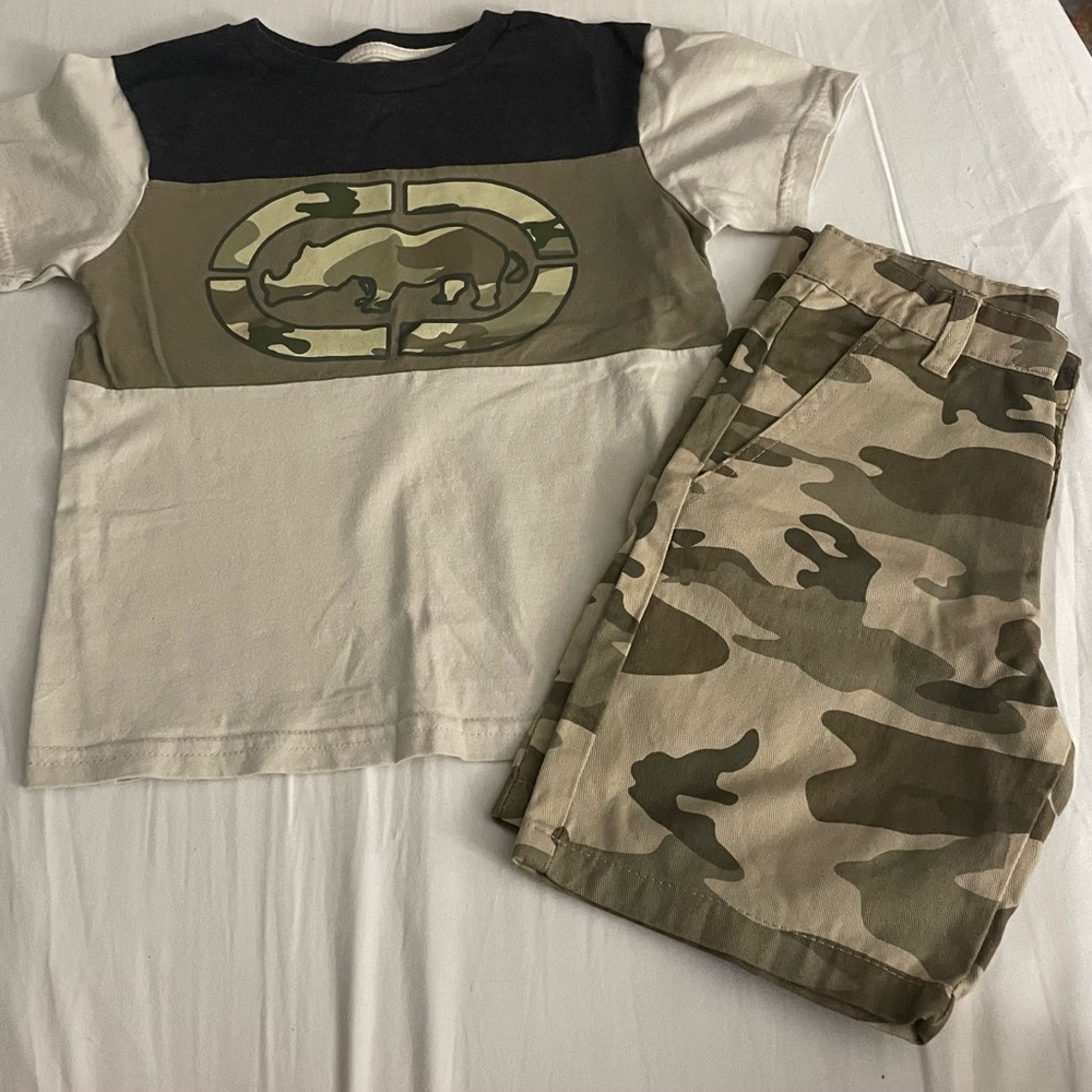 Ecko Unltd. Size 5 Camo Outifit